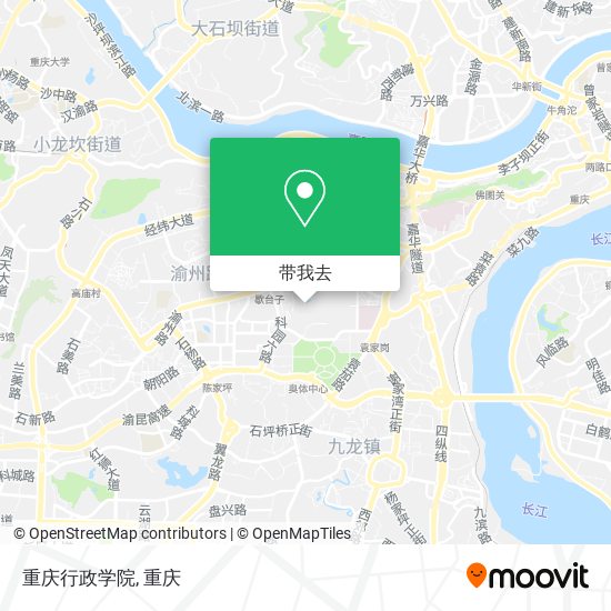 重庆行政学院地图