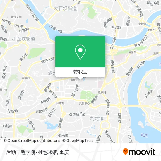 后勤工程学院-羽毛球馆地图
