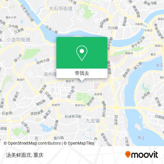 汤美鲜面庄地图