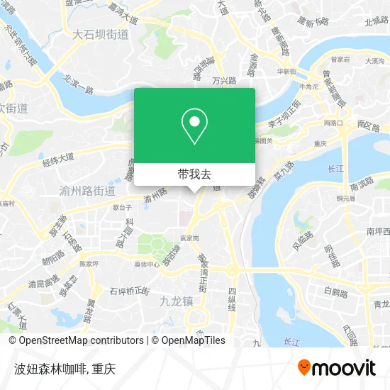 波妞森林咖啡地图