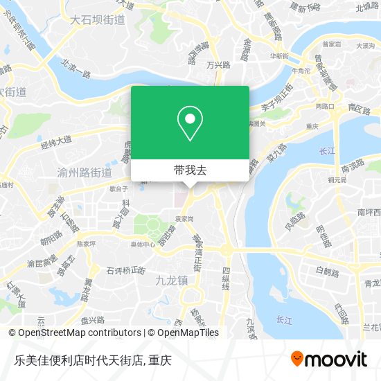 乐美佳便利店时代天街店地图