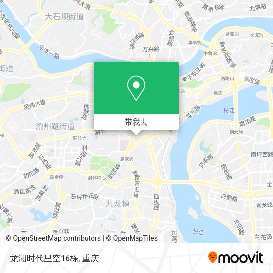 龙湖时代星空16栋地图