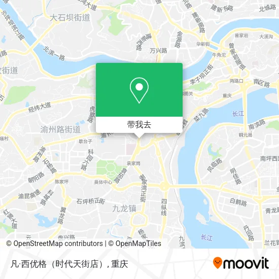 凡·西优格（时代天街店）地图
