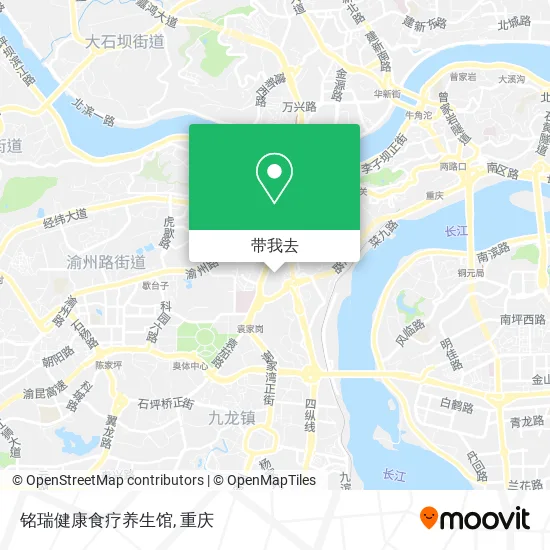 铭瑞健康食疗养生馆地图