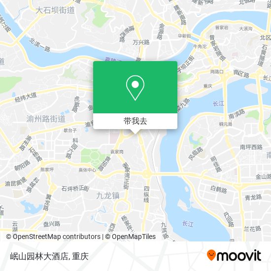 岷山园林大酒店地图