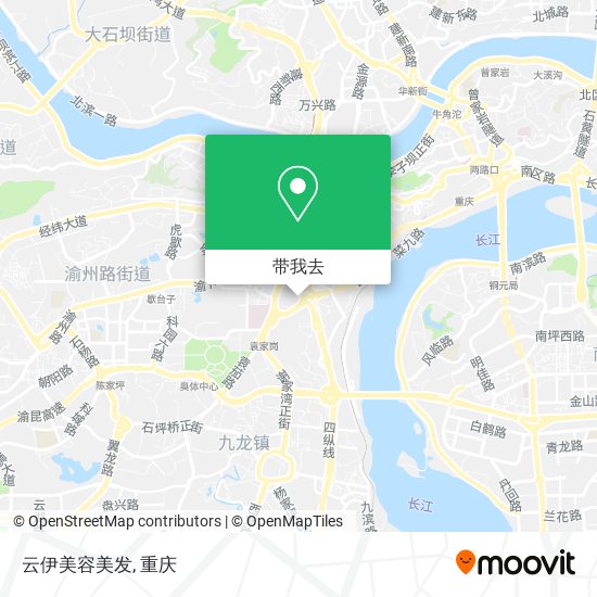 云伊美容美发地图