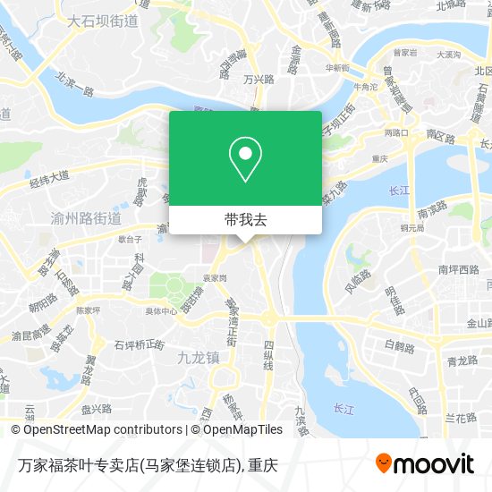 万家福茶叶专卖店(马家堡连锁店)地图