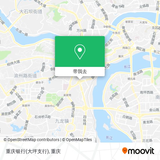 重庆银行(大坪支行)地图