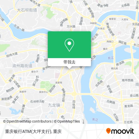 重庆银行ATM(大坪支行)地图