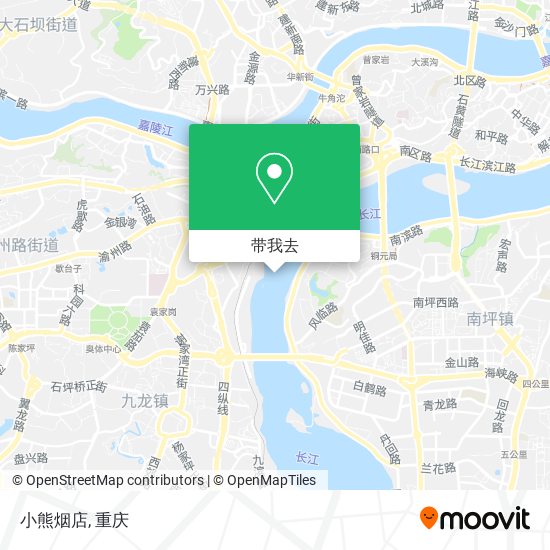 小熊烟店地图
