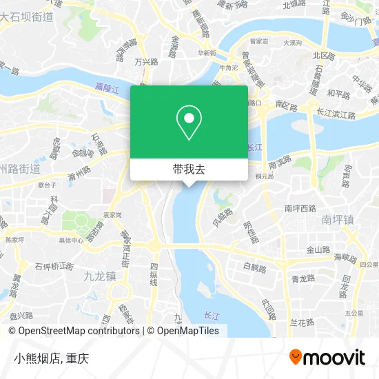 小熊烟店地图