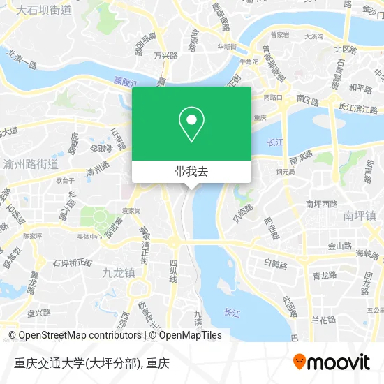 重庆交通大学(大坪分部)地图