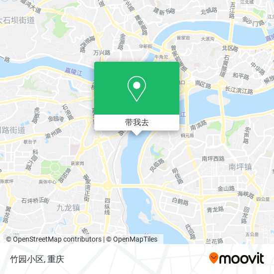 竹园小区地图