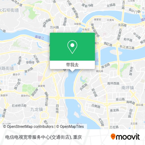 电信电视宽带服务中心(交通街店)地图