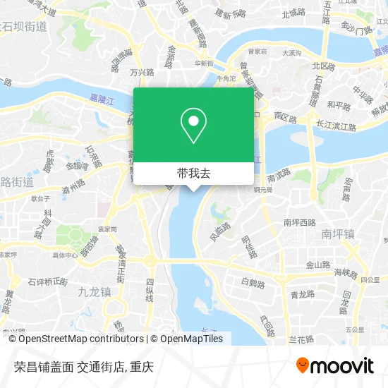 荣昌铺盖面 交通街店地图