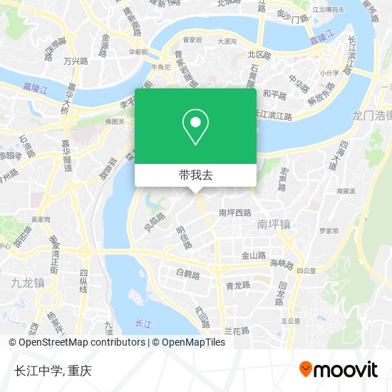 长江中学地图