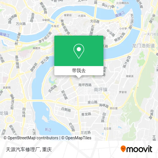 天源汽车修理厂地图