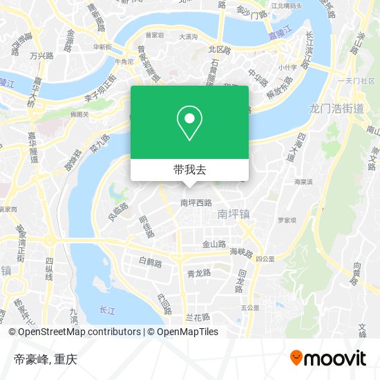 帝豪峰地图