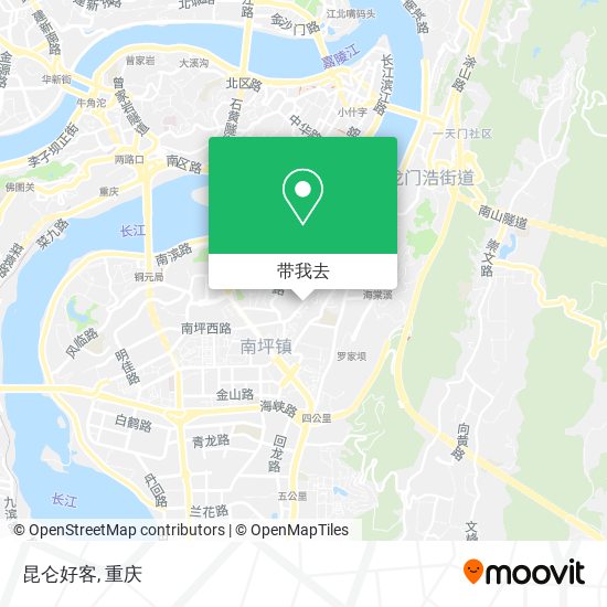 昆仑好客地图