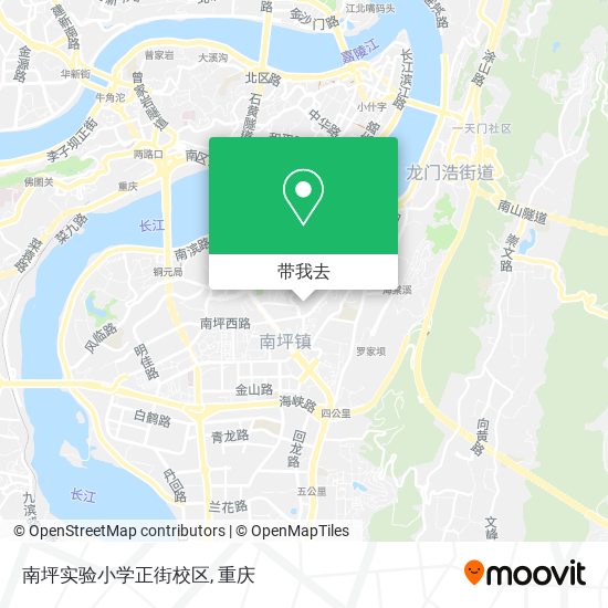 南坪实验小学正街校区地图