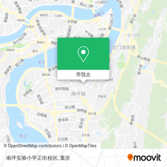 南坪实验小学正街校区地图