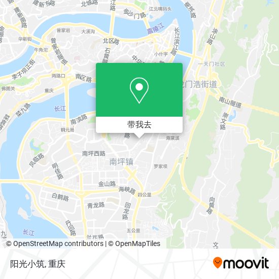 阳光小筑地图