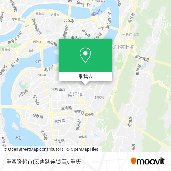 重客隆超市(宏声路连锁店)地图