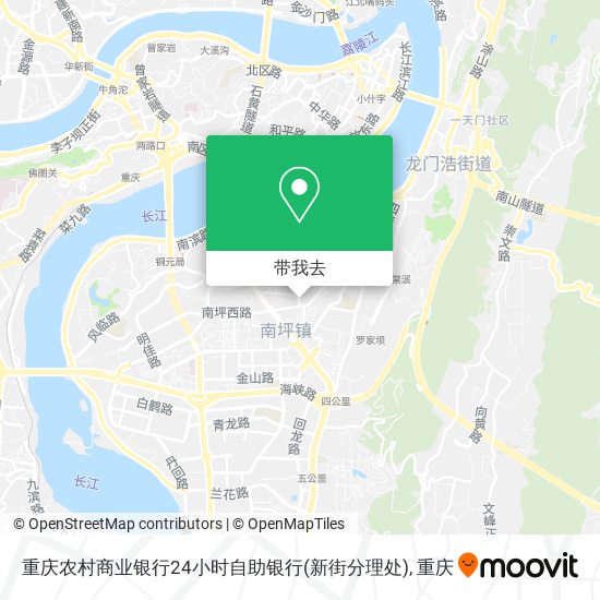 重庆农村商业银行24小时自助银行(新街分理处)地图