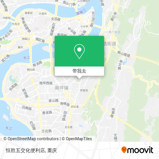 恒胜五交化便利店地图