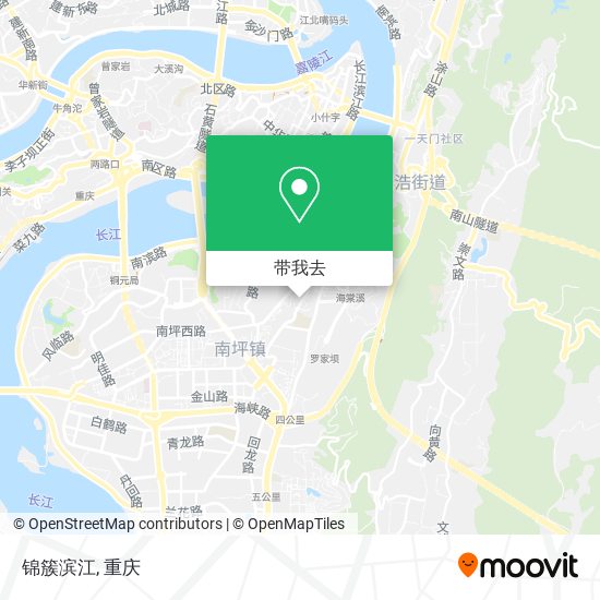 锦簇滨江地图