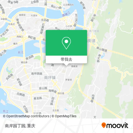 南岸园丁园地图