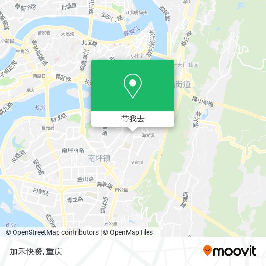 加禾快餐地图