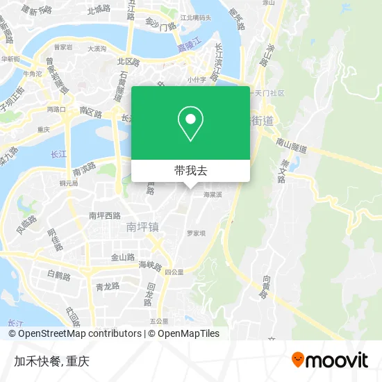 加禾快餐地图