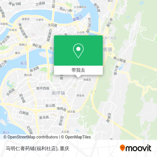 马明仁膏药铺(福利社店)地图