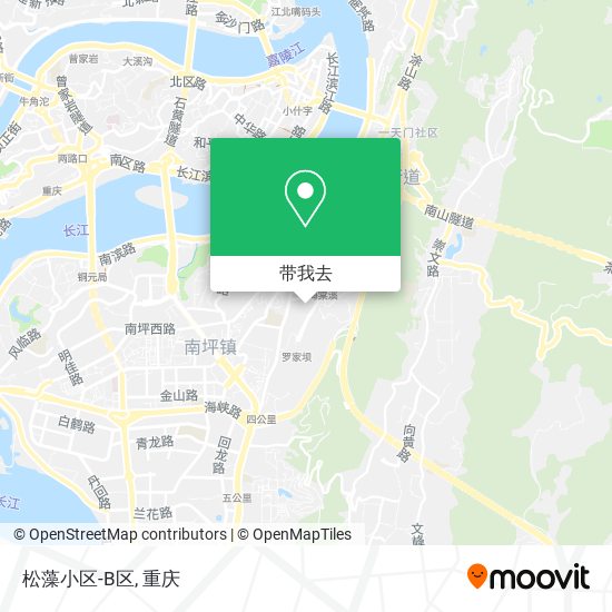松藻小区-B区地图