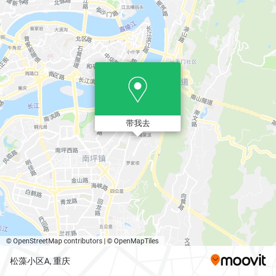 松藻小区A地图