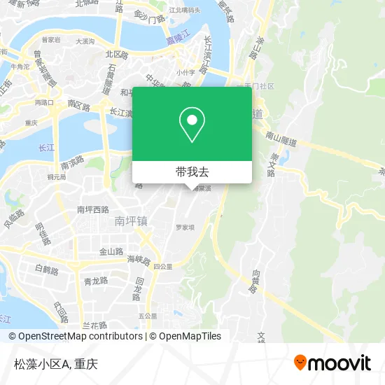 松藻小区A地图
