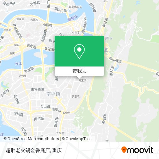 超胖老火锅金香庭店地图