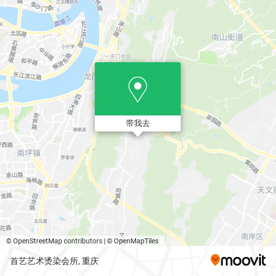 首艺艺术烫染会所地图