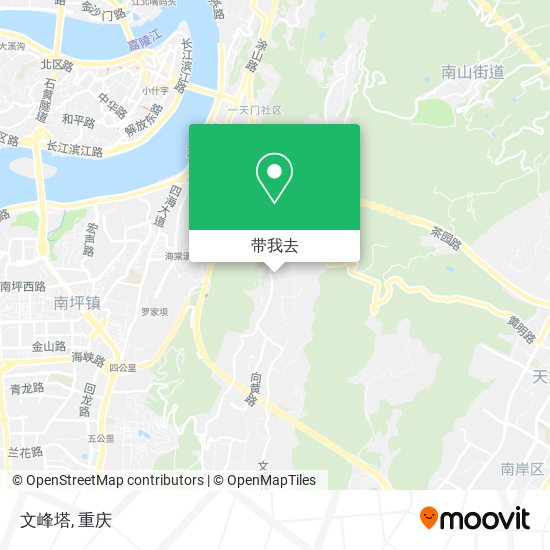 文峰塔地图