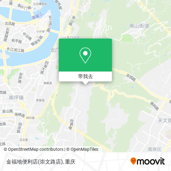金福地便利店(崇文路店)地图