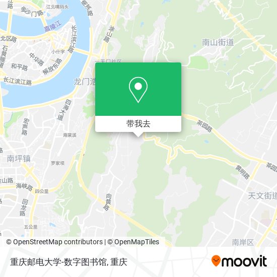 重庆邮电大学-数字图书馆地图