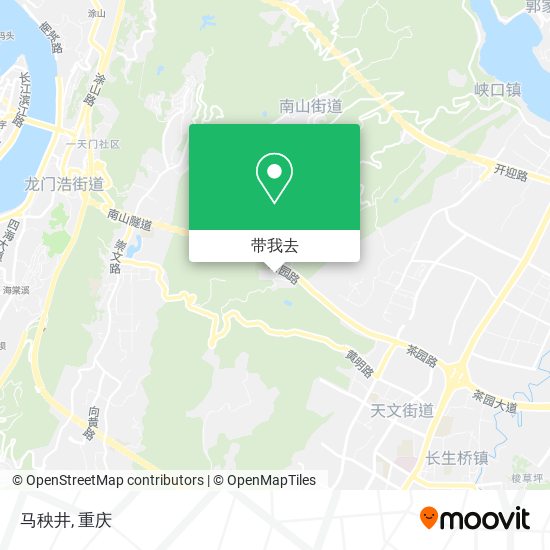 马秧井地图