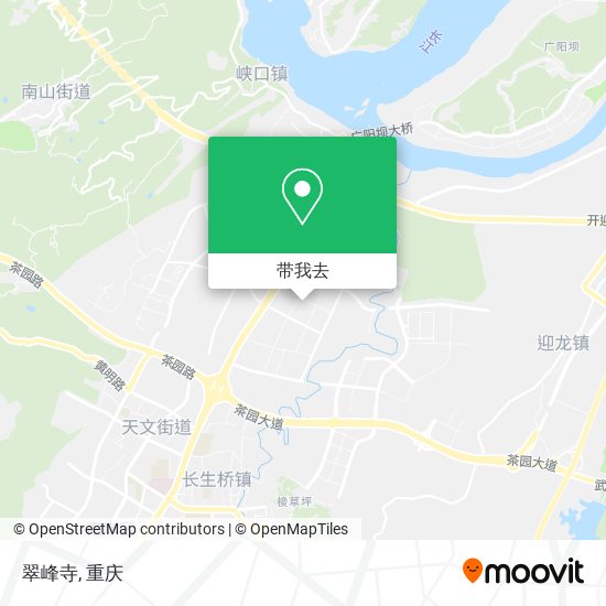 翠峰寺地图