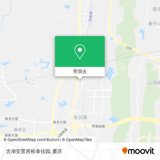 含湖安置房裕泰佳园地图