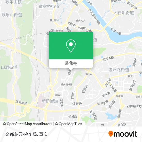 金都花园-停车场地图