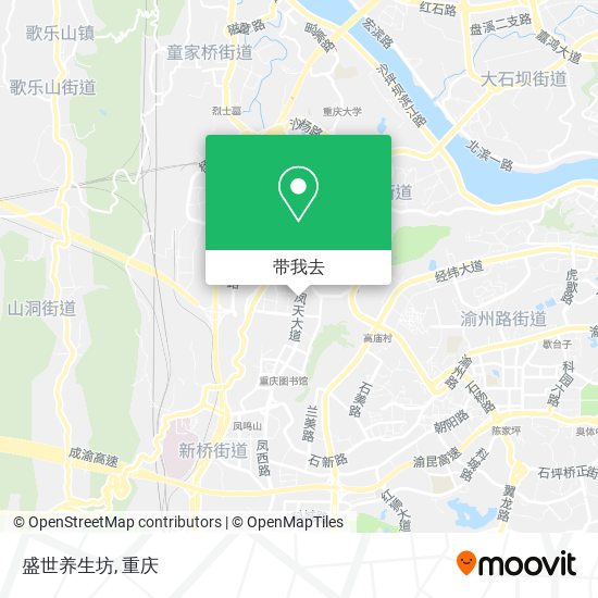 盛世养生坊地图