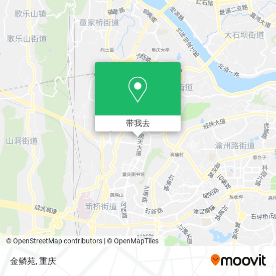 金鳞苑地图