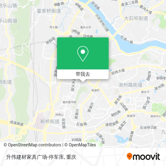 升伟建材家具广场-停车库地图