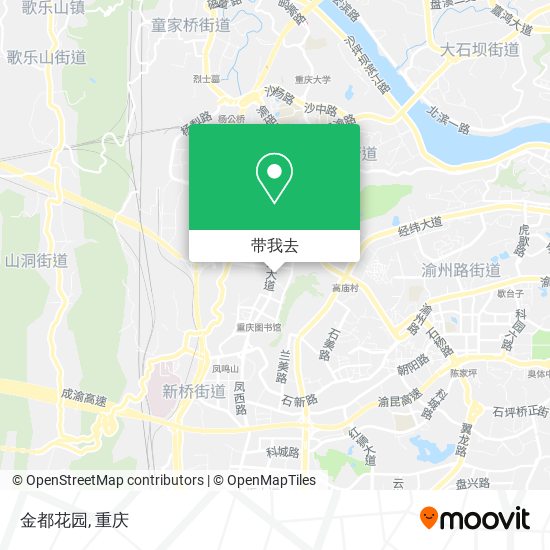 金都花园地图